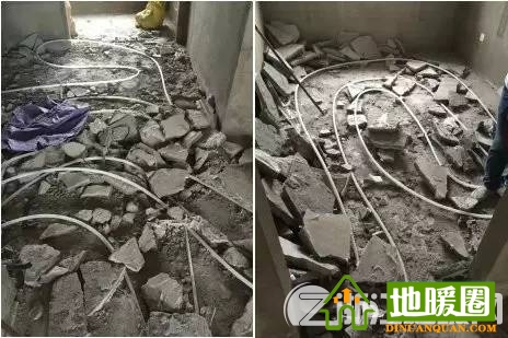 低價(jià)地暖到底有多可怕？掀開地板給你看！ 